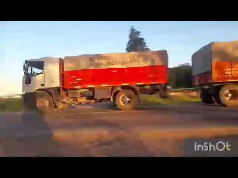 Camiones en RP158 , San Francisco , Cordoba . video 57 . SUSCRIBITE !!