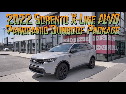 New 2022 Kia Sorento X-Line AWD w/ Panoramic Sunroof Package