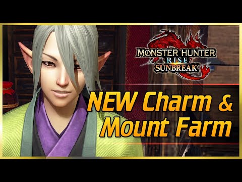 MHRise Sunbreak - NEW Charm Reroll Method & EASY Wyvern Ride Farm! (MHR Guide) モンハンライズ