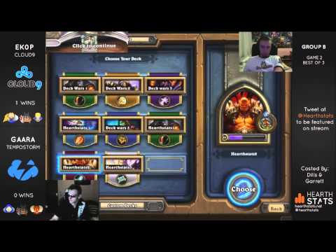Hearthstats Invitational - Group C: Ekop vs Gaara
