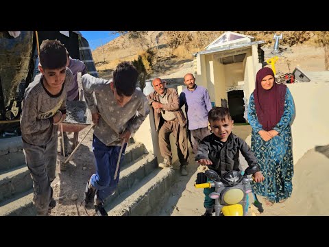 „Wie bewältigen Maryams Familie und ihre Helfer gemeinsam Bergprojekte?“