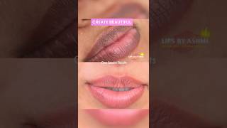 Master Dark Lip Neutralization: Essential PMU Techniques for Perfect Results😍Training Guide #shorts