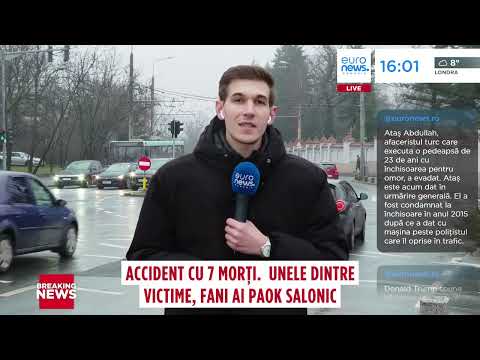Momentul impactului fatal de pe DN6 a fost surprins de camera de bord a unui vehicul