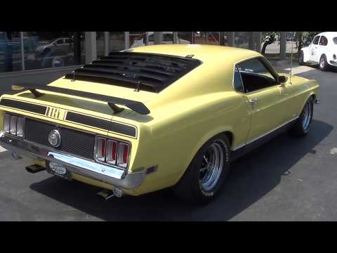 1970 Ford Mustang Mach 1 $38,900.00