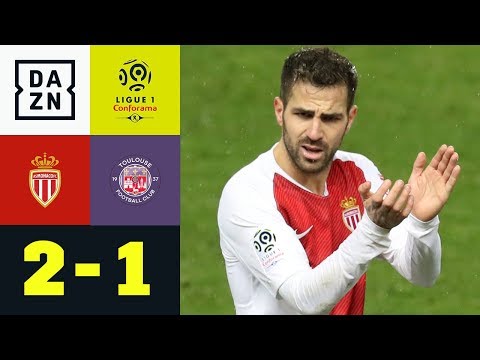 Cesc Fabregas beschert Monaco Glücksgefühle: AS Monaco - FC Toulouse 2:1 | Ligue 1 | DAZN Highlights
