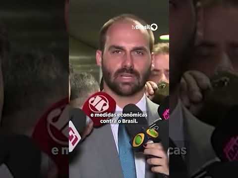 PGR pede condenação de Eduardo Bolsonaro ao STF pelo crime de coação de autoridades