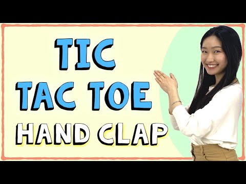 Tic Tac Toe! -  Fun and Challenging Hand Clap :) | Fun Clapping Games for 2 players 👏