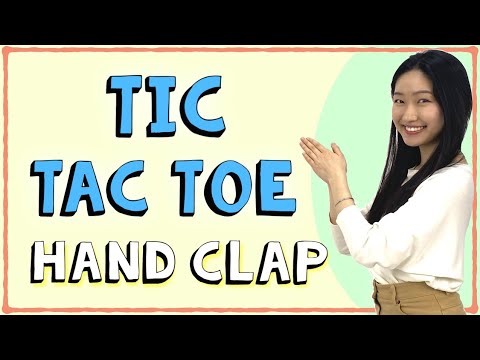 Tic Tac Toe! -  Fun and Challenging Hand Clap :) | Fun Clapping Games for 2 players ????