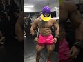 Muscle worship pink flex muscle
