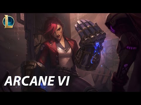 Arcane Vi Skin Spotlight from League of Legends