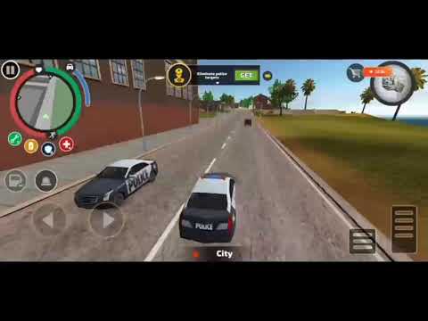 Becoming a police in Rope Hero Vice Town