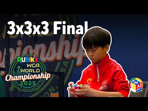 World’s Best Speedcubers Battle in 3x3 Finals – Rubik’s WCA World  Championship 2025