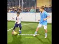 Mini Ronaldinho Plays Against Kid Haaland🥶☠️ #shorts #football #soccer