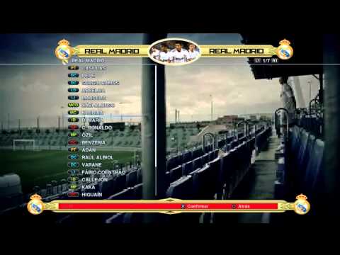 Pes 2012 Real Madrid 2012-2013