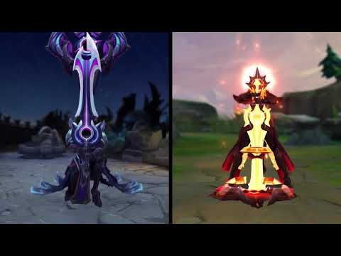 Tráiler de aspectos de Leona Eclipse Español e Ingles juntos League of Legends