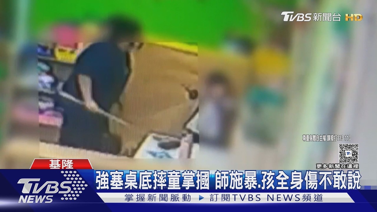 獨／監視器曝光！基隆無良幼兒園師虐童　逼孩至牆角掐頸狠推