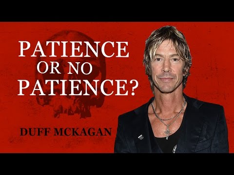 Duff McKagan Plays 'Patience or No Patience?'