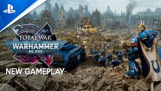 TOTAL WAR WARHAMMER 40.000 New Ranged Combat Gameplay Reveal | 2026 Space Battles War Strategy RTS