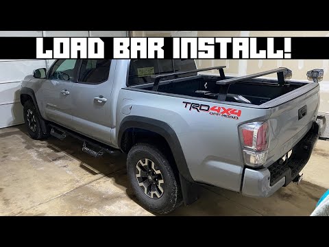 Installing Front Runner Load Bars on the 2020 Tacoma TRD OFF-ROAD