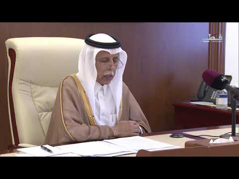 Speaker of the Shura Council Says Qatar Stands Firmly with the Palestinian Cause