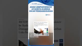 Tak Terima Disebut Pengangguran & Pemabuk, Anak di Baubau Marah lalu Lempari Ayahnya Bom Molotov
