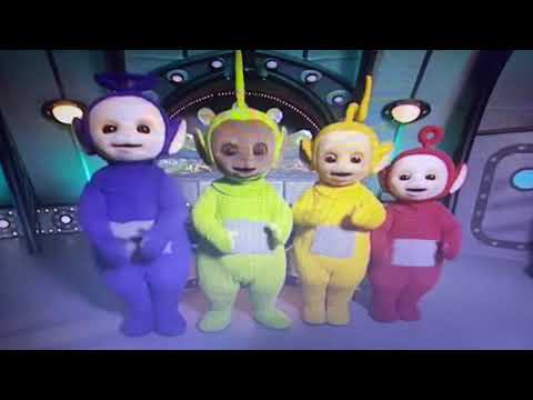 The Teletubbies Walk To The Magic Windmill To All Over Again (Playing With Dough)