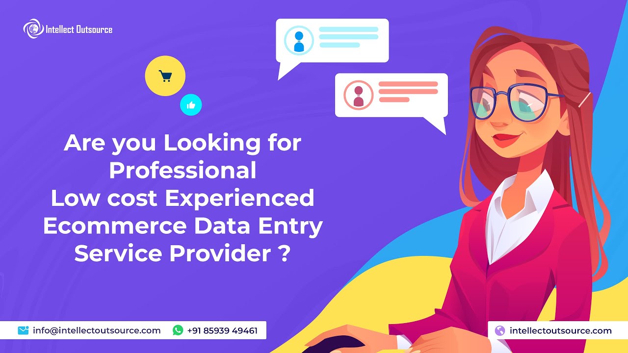 Ecommerce Data entry Services