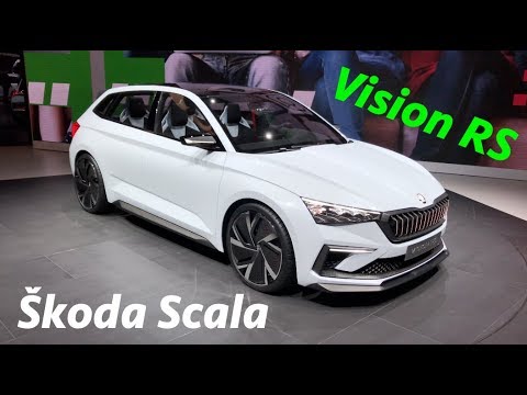 New Škoda Vision RS is Škoda Scala -soon to replace the Rapid