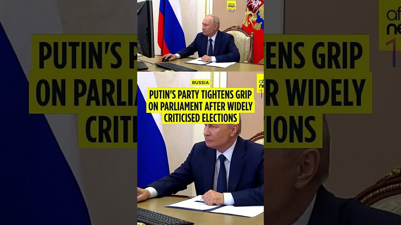 Putin's United Russia party wins record 355 seats in Russian parliamentary election