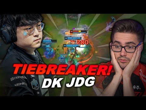TIEBREAKER TIME! I DK vs JDG I Worlds Groups Reaction Day 6