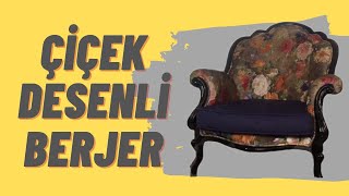 ÇİÇEK DESENLİ DÖŞEMELİK KOLTUK KUMAŞI BERJER DÖŞEME NASIL YAPILIR