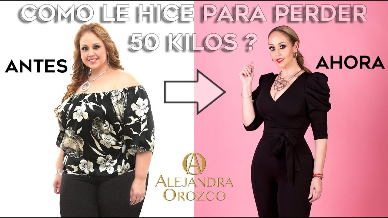 AleTips - Cómo le hice para bajar de peso (perdí 50 kilos)