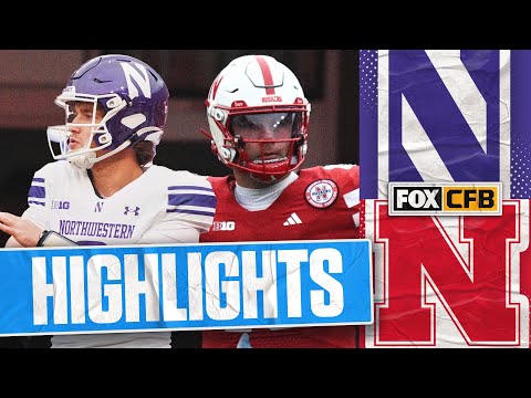 Northwestern Wildcats vs. Nebraska Cornhuskers Highlights | FOX College Football