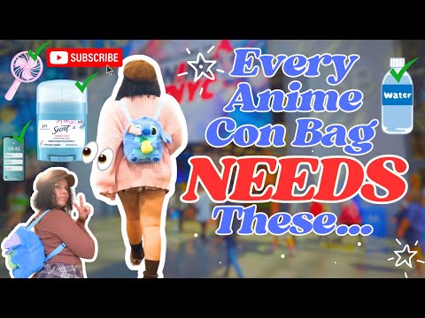 Anime Convention Packing Guide 2025 (Don’t Forget These!)