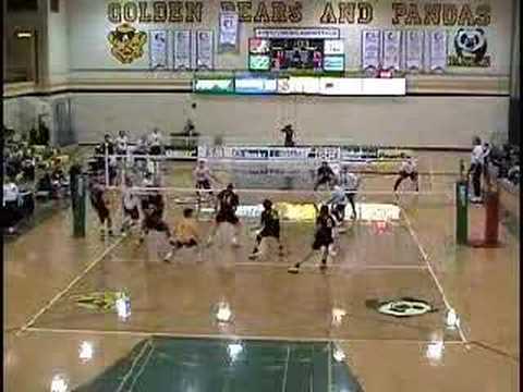 Unbelievable Men's Volleyball Rally - UBC vs. Alberta