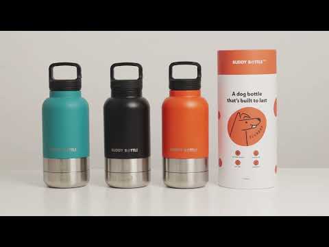 Buddy Bottle 2024 Range - 3 in 1 water dog water bottle