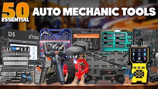 50 Essential Auto Mechanic Tools on Amazon for Any Mechanic or DIY Car Repair!