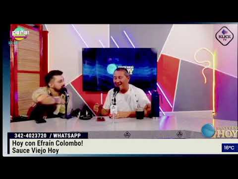 Efrain Colombo en Sauce Viejo Hoy