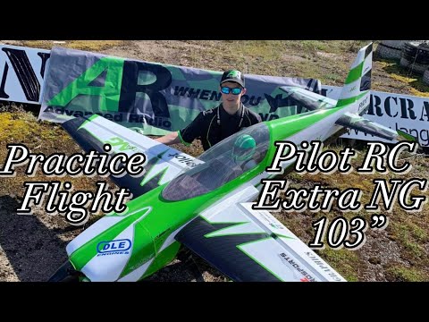 Practice flight / Pilot RC Extra NG 103”/ Joe Hampson / Az Aerosports meet 2023