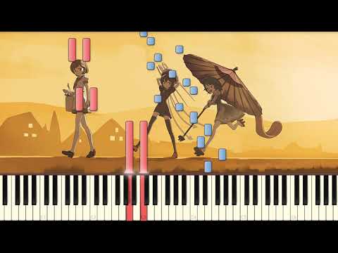 [Easy Piano] UFO Stage 2 theme | The Sealed Cloud Route