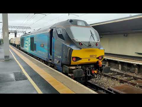 Direct Rail Services Freight Move 68003+68018 6C51 Carnforth 27/06/2025