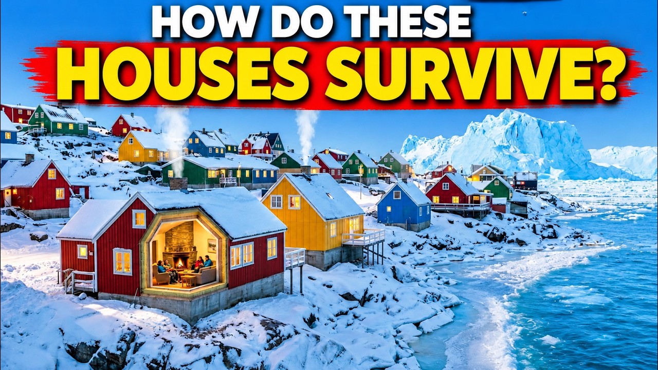 -50°C की ठंड में भी ग्रीनलैंड के घर गर्म कैसे रहते हैं?How Do H