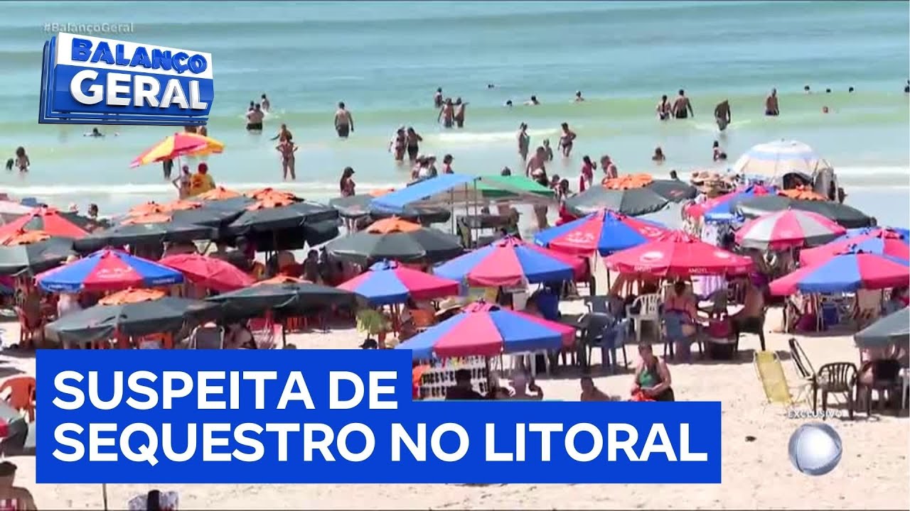 Criança desaparece no litoral de SP e mulher suspeita que o acompanhava foge logo após ser vista