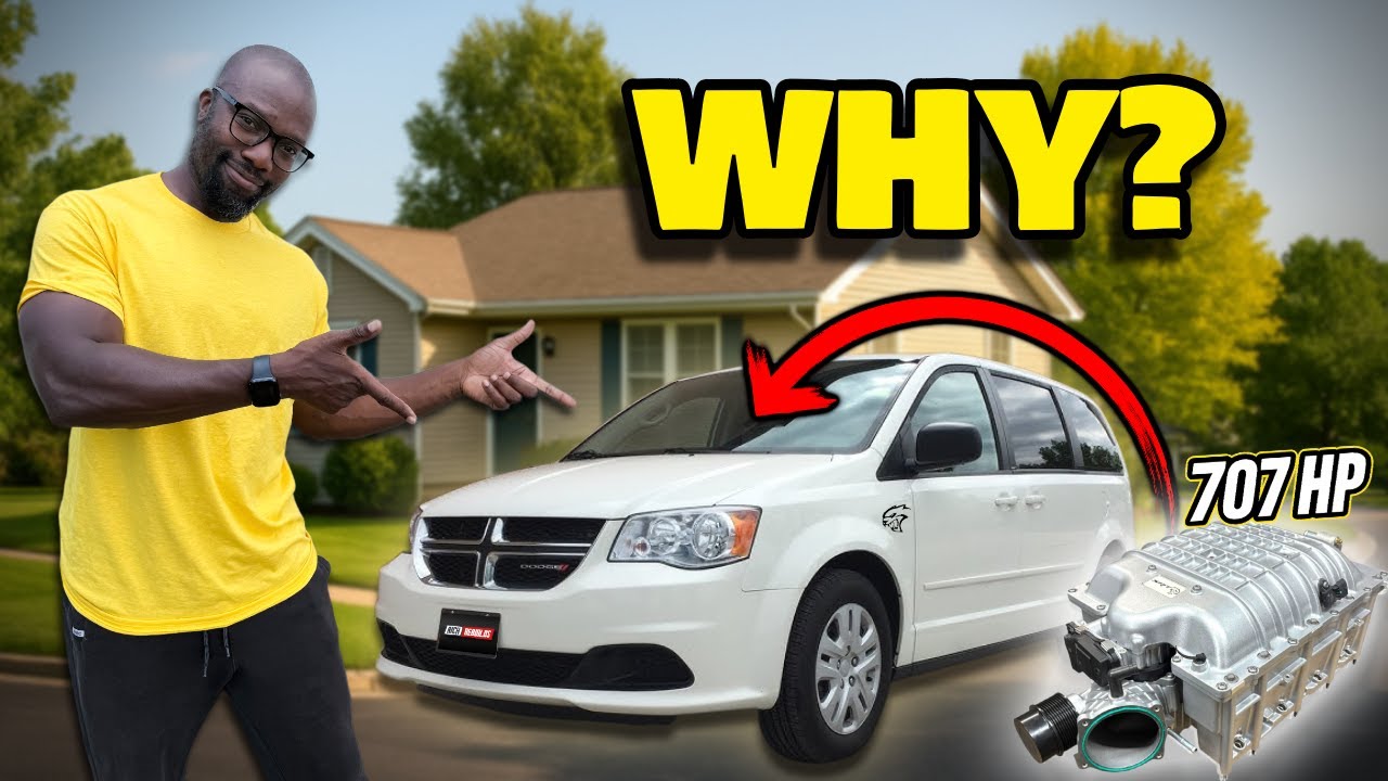 We Built the Worlds FIRST Hellcat Swapped Minivan