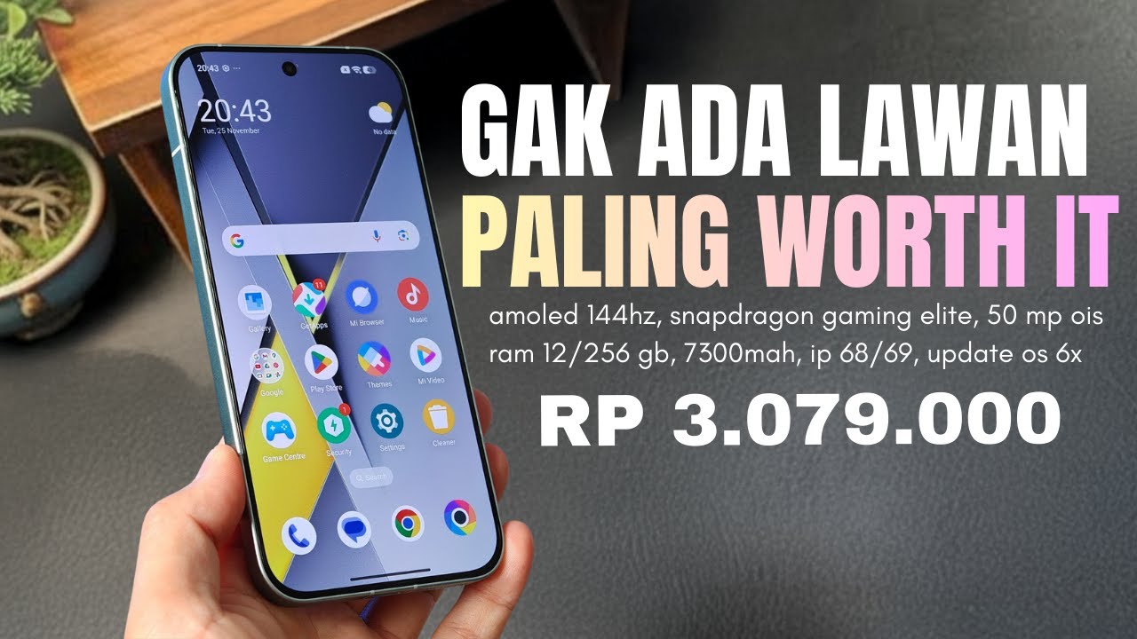 RAJA GAK ADA TANDINGANNYA‼️RAM 12/256 GB, 7300mAh - HP 3 JUTAAN TERBAIK PALING LARIS AKHIR TAHUN