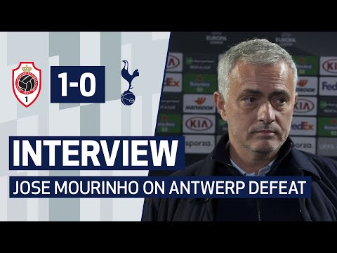 INTERVIEW | JOSE MOURINHO ON ANTWERP DEFEAT