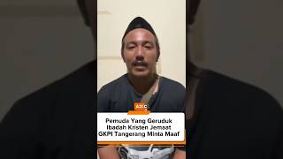 Download lagu Clarification from the Young Man Who Stormed a Church in Tangerang, Issues Apology. #shorts #shor... mp3