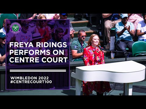 Freya Ridings Performs on Centre Court | Wimbledon 2022