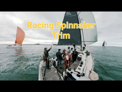 Racing Spinnaker Trim & Pre-Gybe