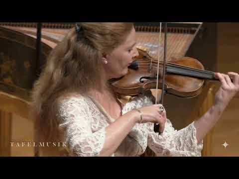 Bach Concerto for violin in A minor: Allegro assai | Rachel Podger | Tafelmusik